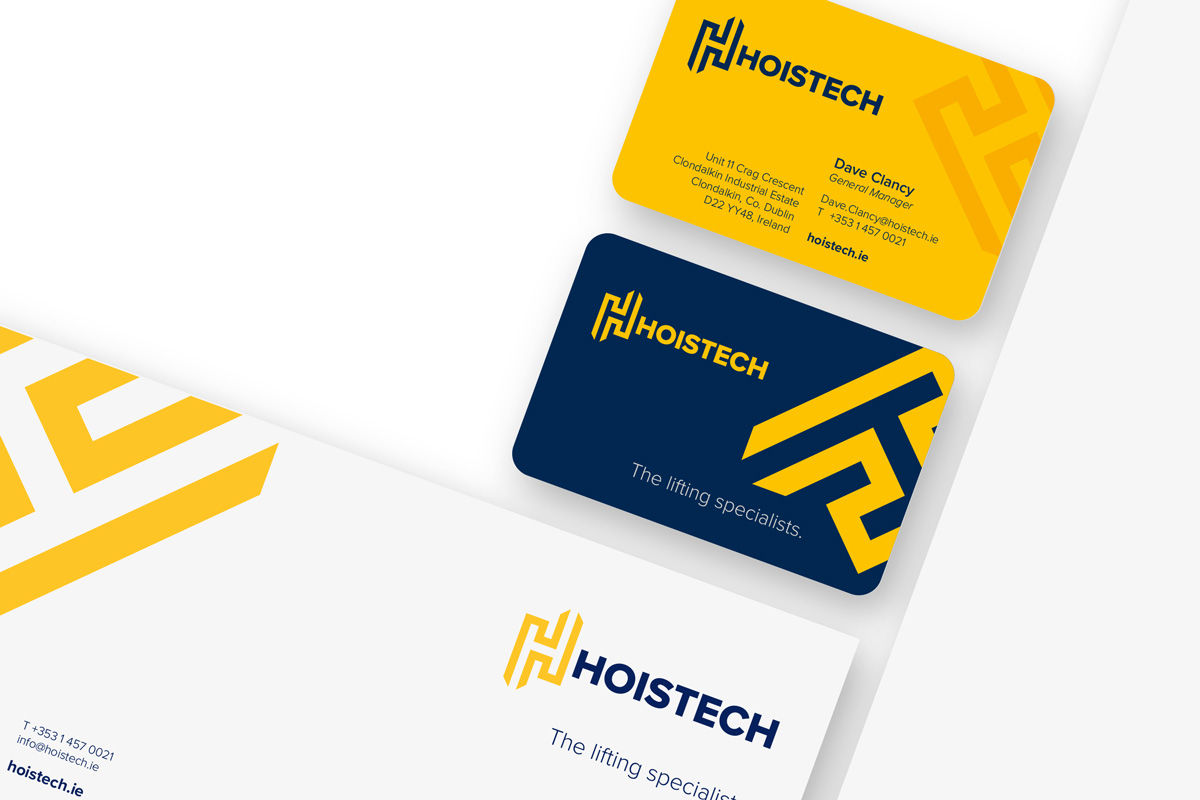 Hoistech Brand Identity Design Ireland