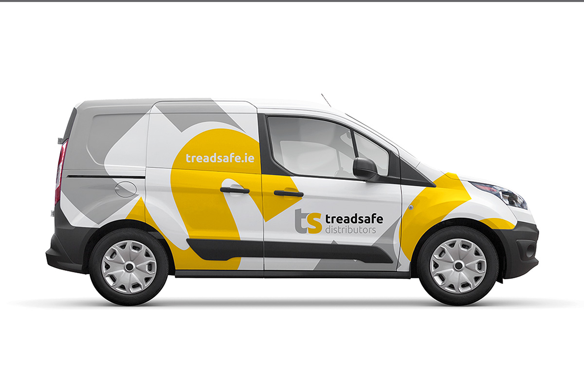 Treadsafe Vehicle Graphics Design Ireland