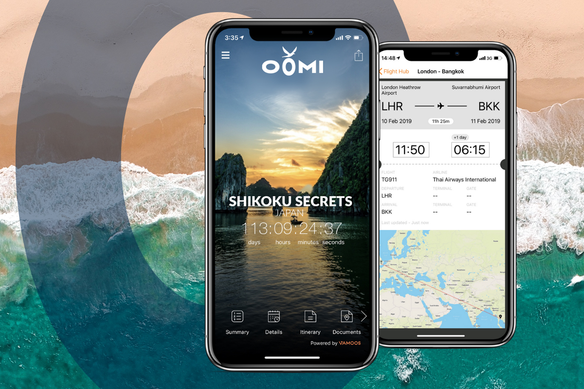 Oomi Ireland App design